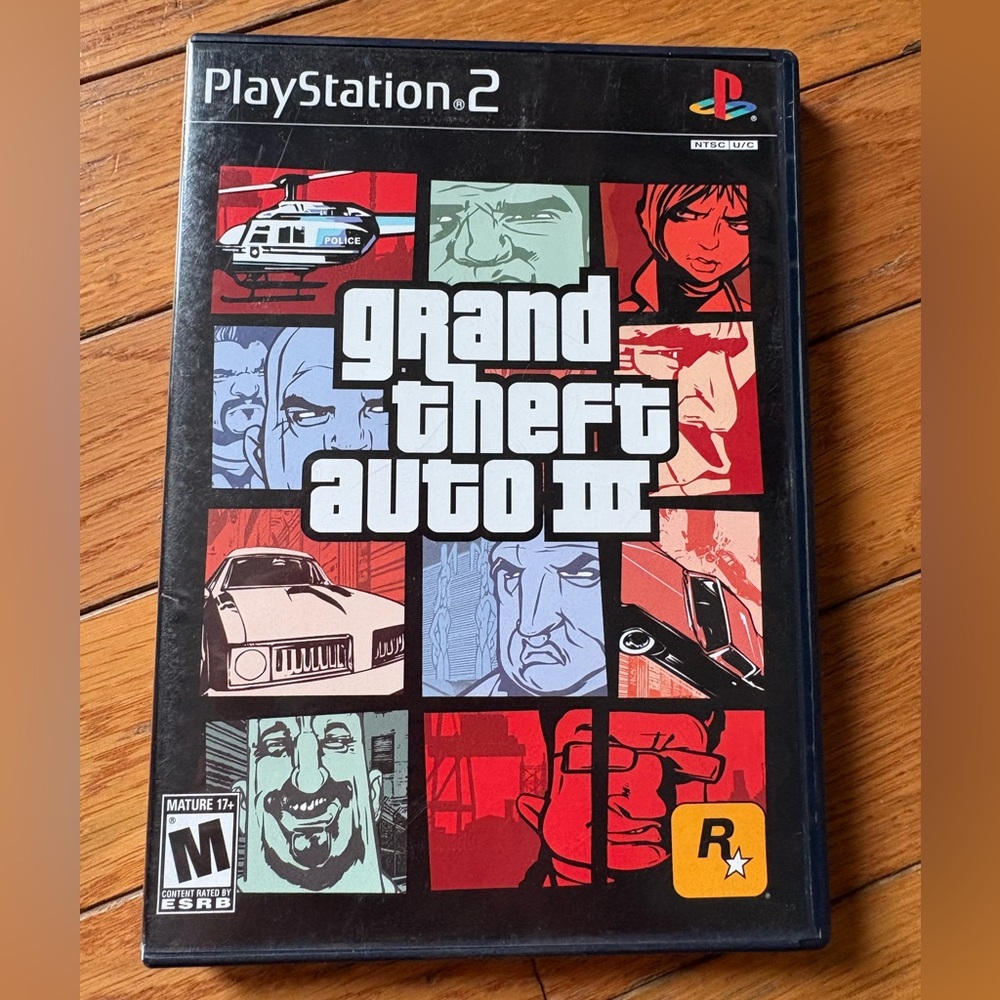 PlayStation 2 Grand Theft Auto III Video Game